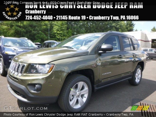 2016 Jeep Compass Sport 4x4 in ECO Green Pearl