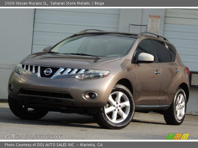 2009 Nissan Murano SL in Saharan Stone Metallic