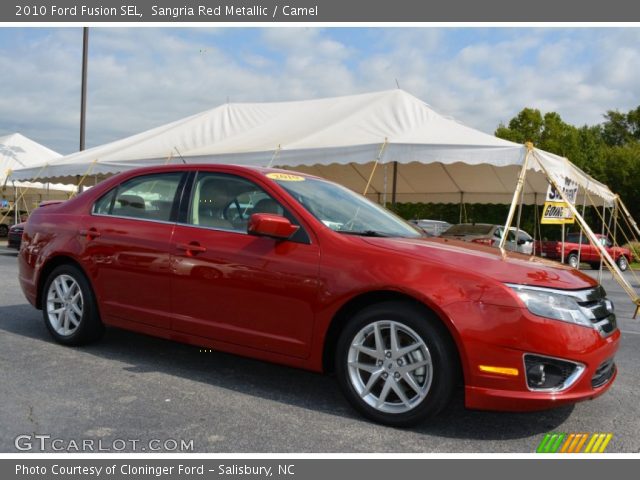 2010 Ford Fusion SEL in Sangria Red Metallic