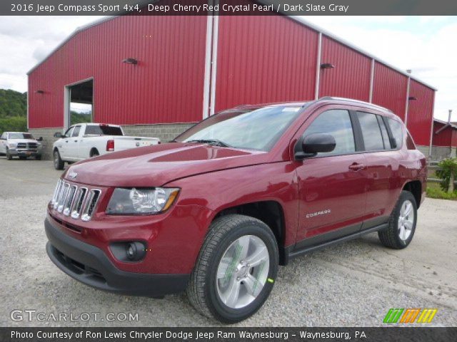 2016 Jeep Compass Sport 4x4 in Deep Cherry Red Crystal Pearl