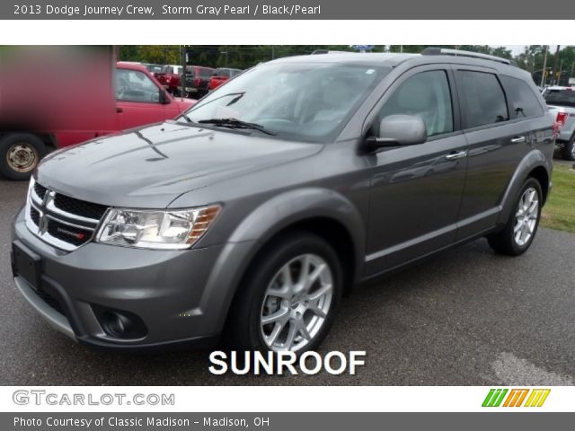 2013 Dodge Journey Crew in Storm Gray Pearl