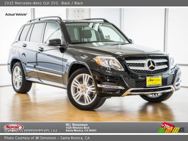 2015 Mercedes-Benz GLK 350 in Black