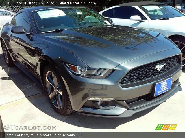2016 Ford Mustang V6 Coupe in Guard Metallic