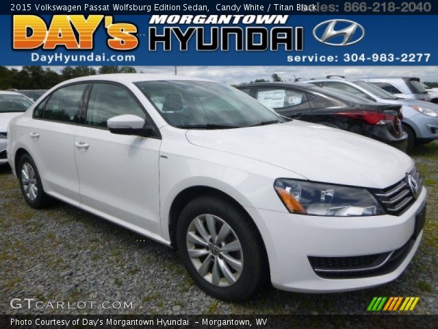 2015 Volkswagen Passat Wolfsburg Edition Sedan in Candy White