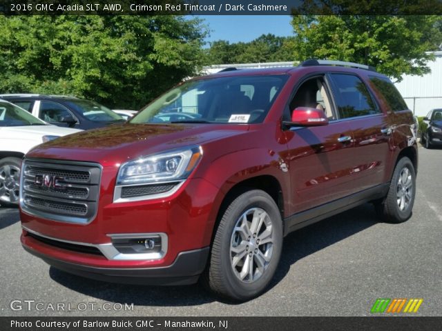 2016 GMC Acadia SLT AWD in Crimson Red Tintcoat