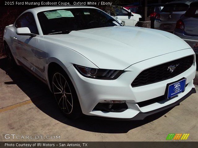 2015 Ford Mustang EcoBoost Coupe in Oxford White