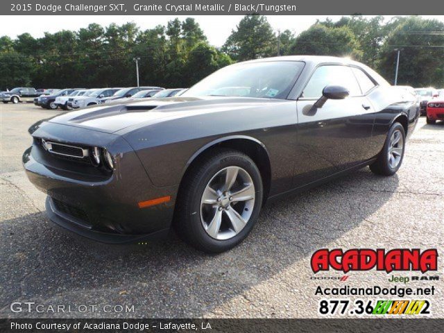 2015 Dodge Challenger SXT in Granite Crystal Metallic