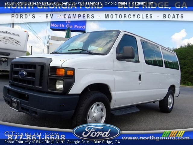 2008 Ford E Series Van E350 Super Duty XL Passenger in Oxford White