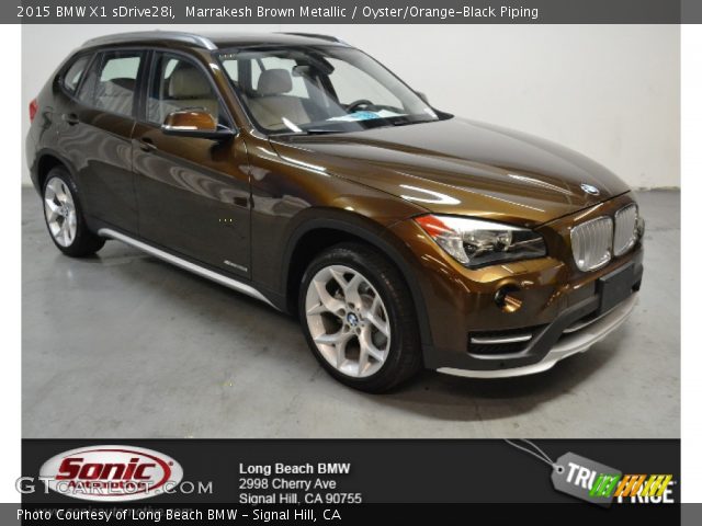 2015 BMW X1 sDrive28i in Marrakesh Brown Metallic