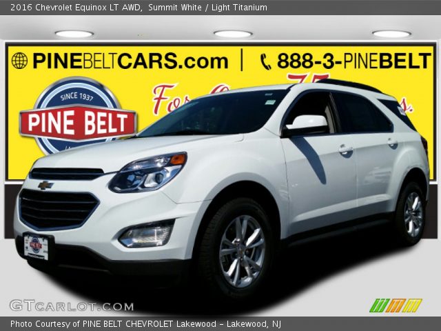 2016 Chevrolet Equinox LT AWD in Summit White
