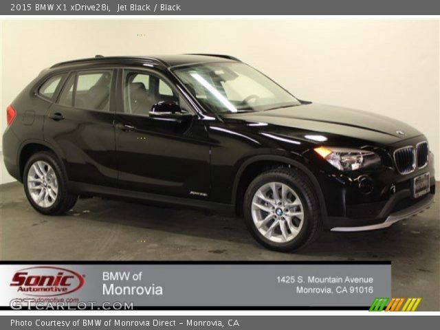 2015 BMW X1 xDrive28i in Jet Black