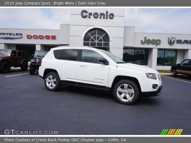 2016 Jeep Compass Sport in Bright White