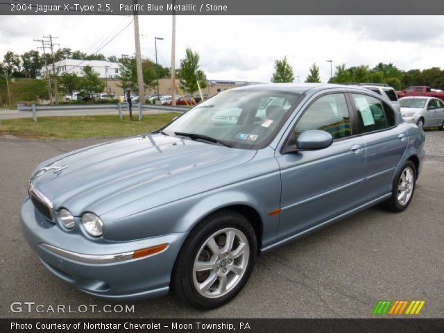 2004 Jaguar X-Type 2.5 in Pacific Blue Metallic