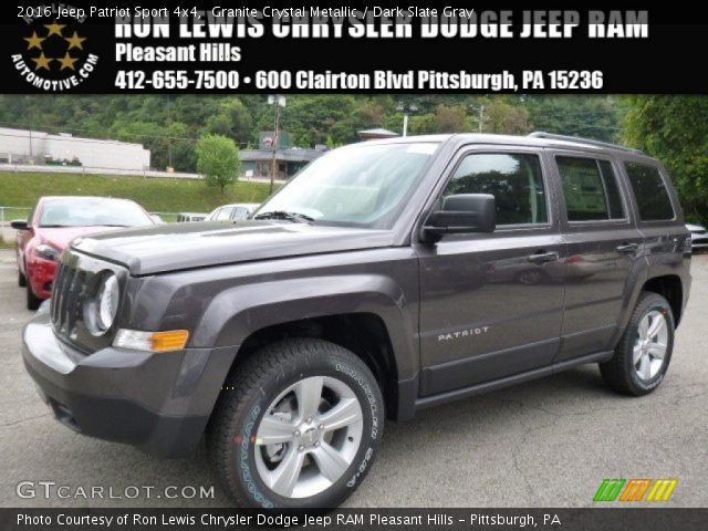 2016 Jeep Patriot Sport 4x4 in Granite Crystal Metallic