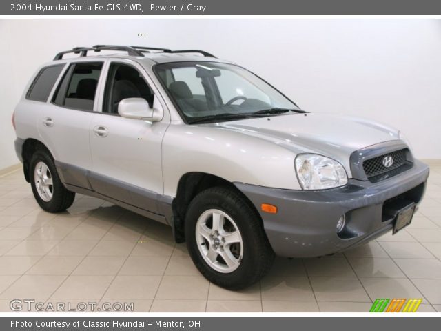 2004 Hyundai Santa Fe GLS 4WD in Pewter
