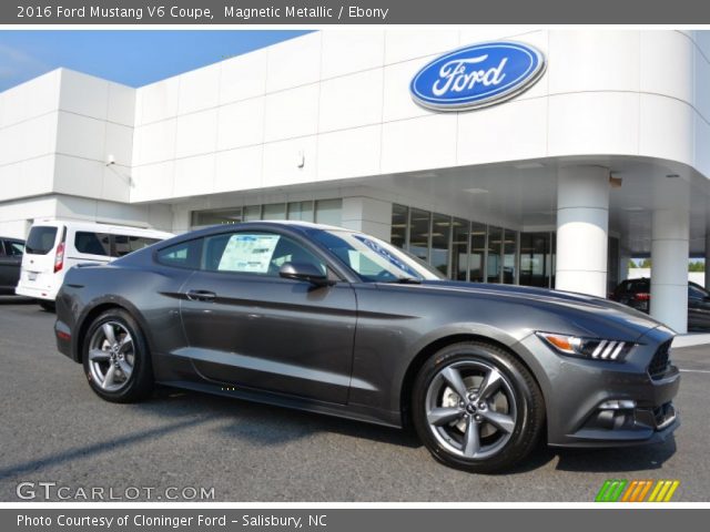 2016 Ford Mustang V6 Coupe in Magnetic Metallic