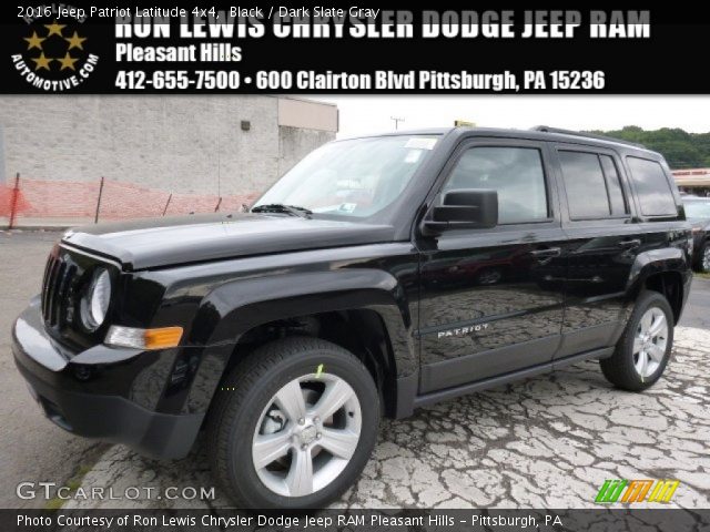 2016 Jeep Patriot Latitude 4x4 in Black