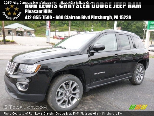 2016 Jeep Compass High Altitude 4x4 in Black