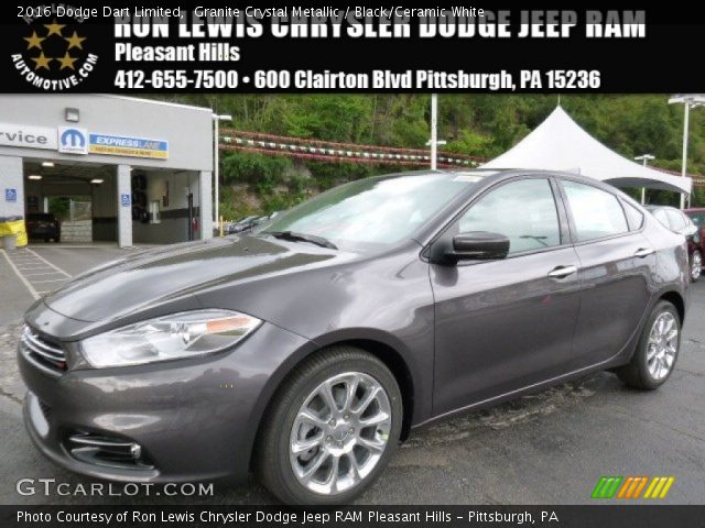 2016 Dodge Dart Limited in Granite Crystal Metallic
