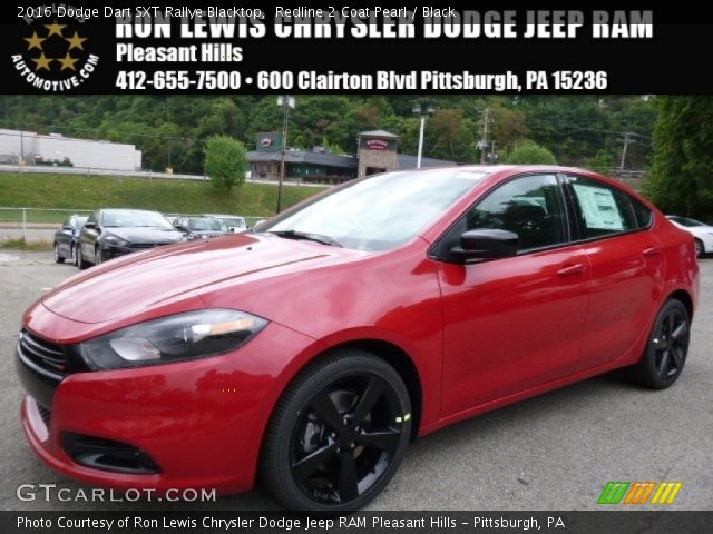 2016 Dodge Dart SXT Rallye Blacktop in Redline 2 Coat Pearl