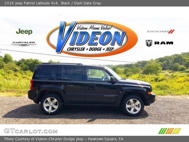 2016 Jeep Patriot Latitude 4x4 in Black