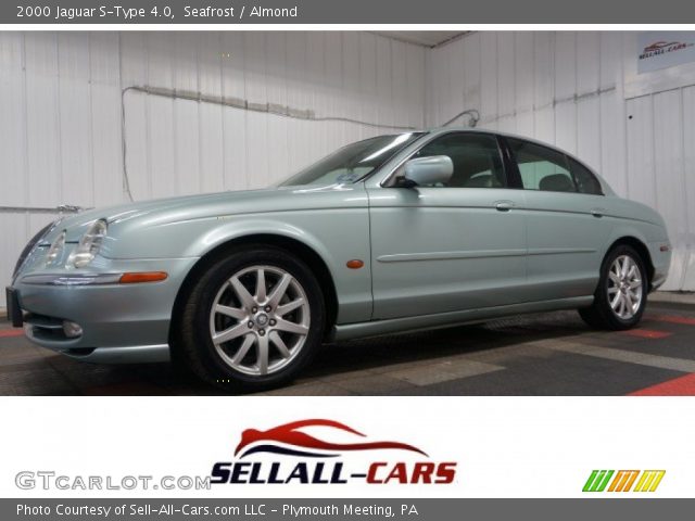 2000 Jaguar S-Type 4.0 in Seafrost