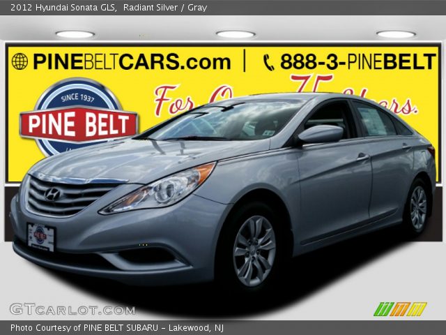 2012 Hyundai Sonata GLS in Radiant Silver