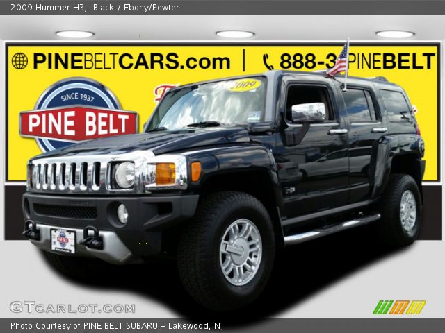 2009 Hummer H3  in Black