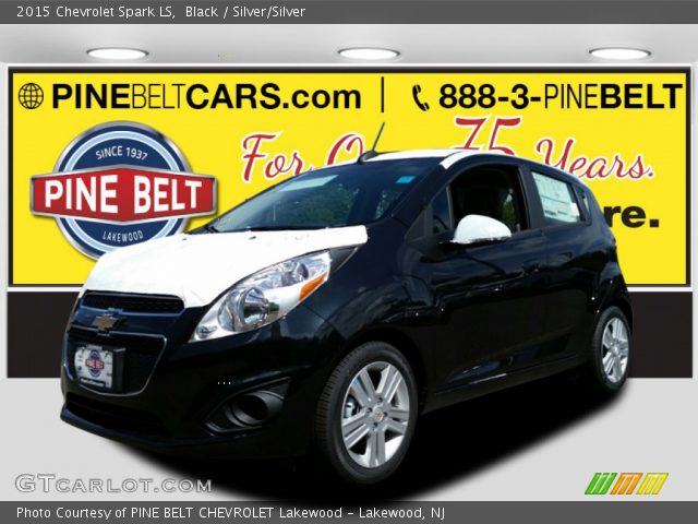 2015 Chevrolet Spark LS in Black