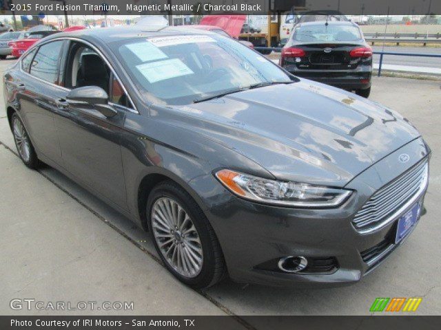 2015 Ford Fusion Titanium in Magnetic Metallic