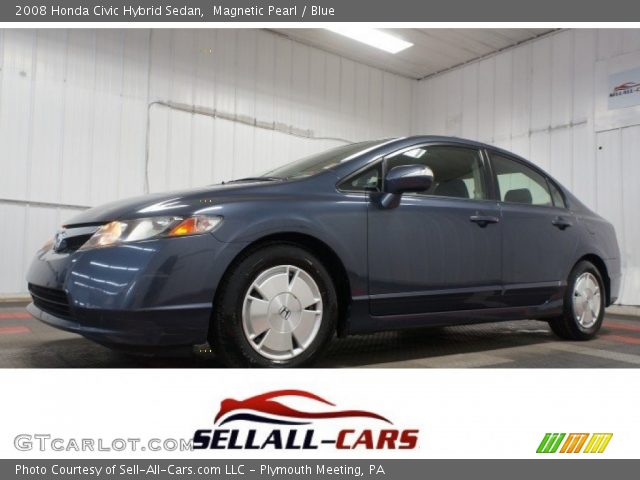 2008 Honda Civic Hybrid Sedan in Magnetic Pearl