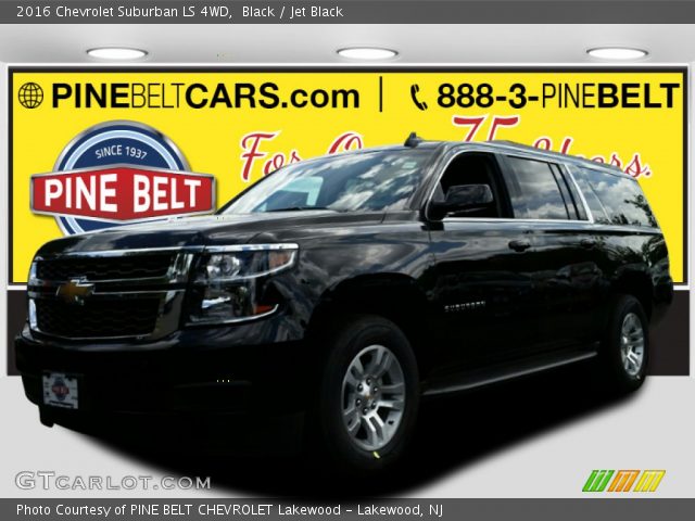 2016 Chevrolet Suburban LS 4WD in Black