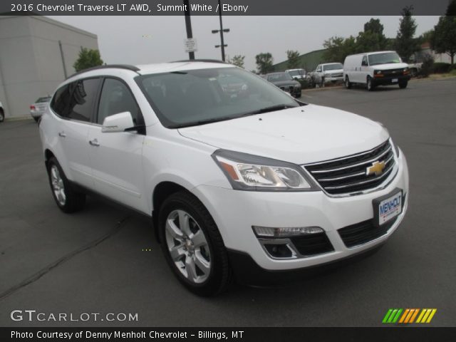 2016 Chevrolet Traverse LT AWD in Summit White