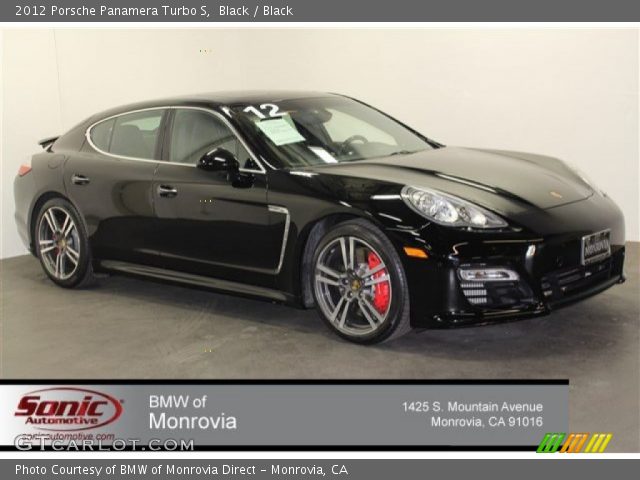 2012 Porsche Panamera Turbo S in Black