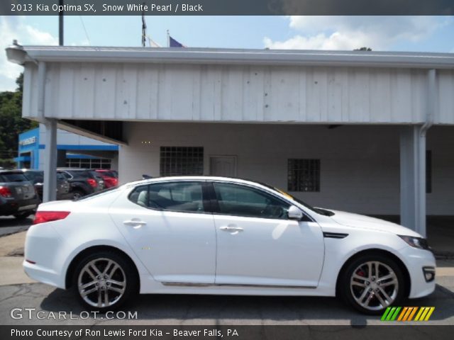 2013 Kia Optima SX in Snow White Pearl