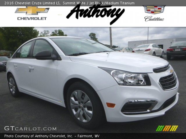 2016 Chevrolet Cruze Limited LS in Summit White