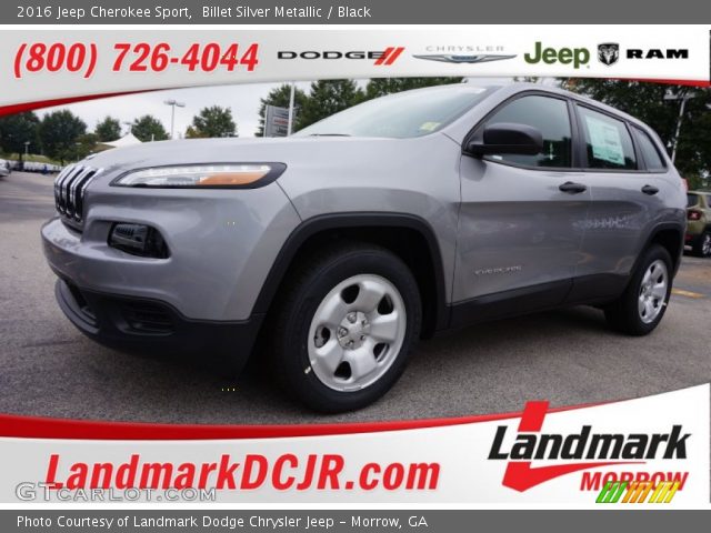 2016 Jeep Cherokee Sport in Billet Silver Metallic