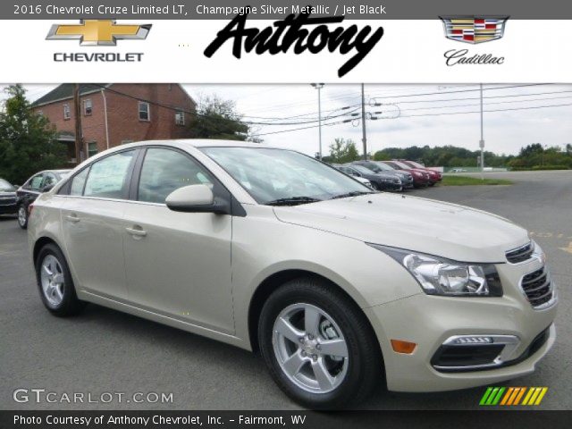 2016 Chevrolet Cruze Limited LT in Champagne Silver Metallic