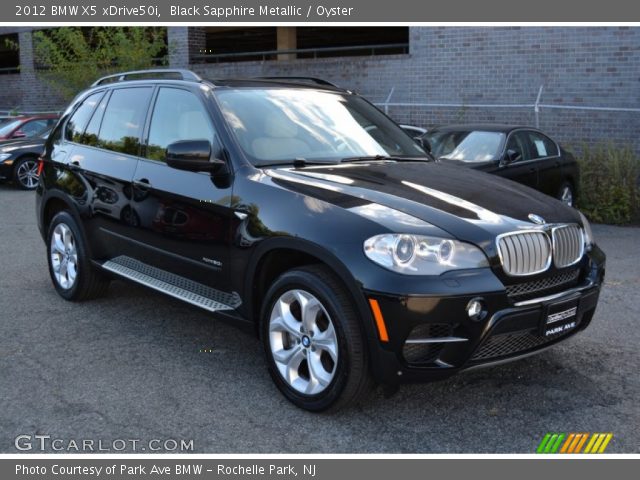 2012 BMW X5 xDrive50i in Black Sapphire Metallic
