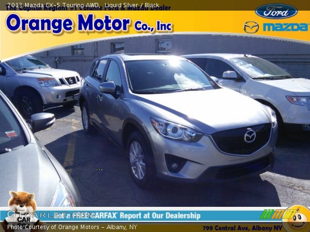 2013 Mazda CX-5 Touring AWD in Liquid Silver