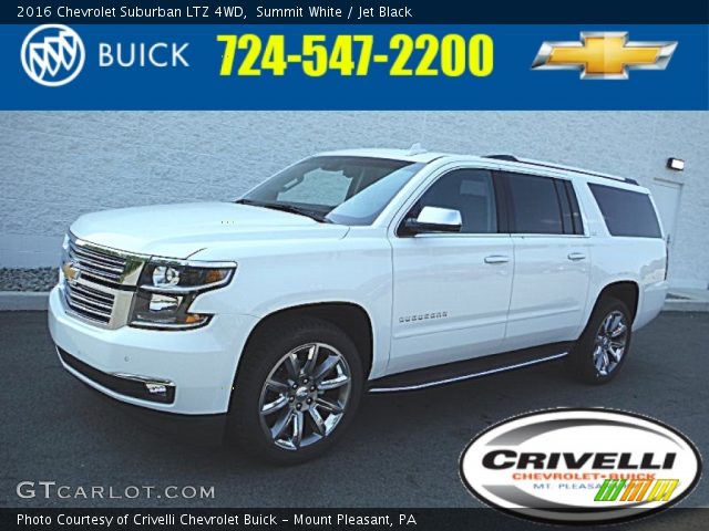 2016 Chevrolet Suburban LTZ 4WD in Summit White