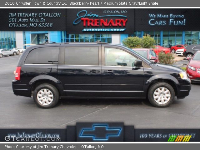 2010 Chrysler Town & Country LX in Blackberry Pearl