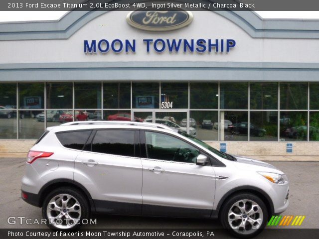 2013 Ford Escape Titanium 2.0L EcoBoost 4WD in Ingot Silver Metallic