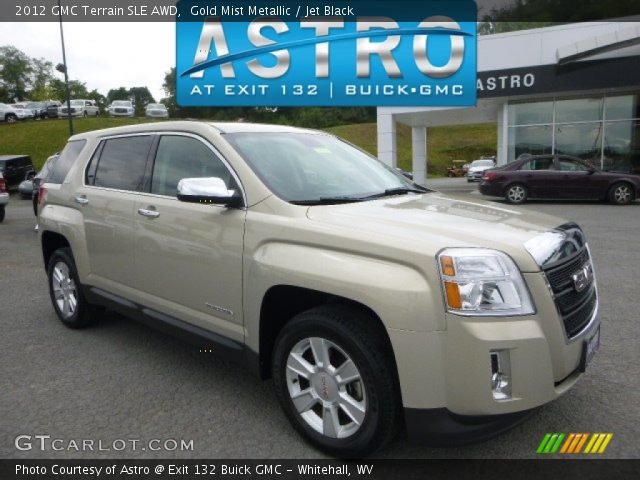2012 GMC Terrain SLE AWD in Gold Mist Metallic