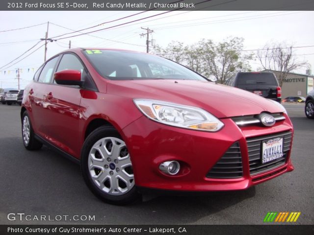 2012 Ford Focus SE 5-Door in Red Candy Metallic