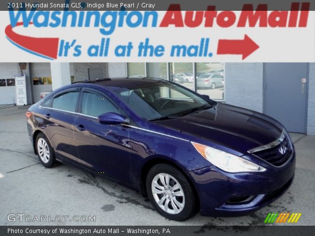 2011 Hyundai Sonata GLS in Indigo Blue Pearl