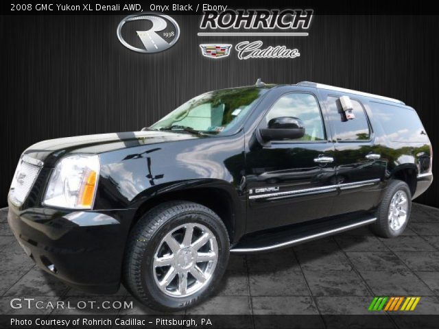 2008 GMC Yukon XL Denali AWD in Onyx Black