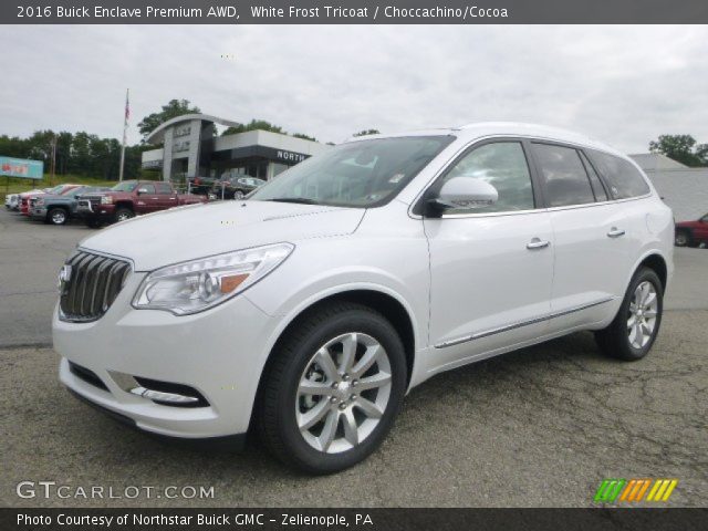 2016 Buick Enclave Premium AWD in White Frost Tricoat