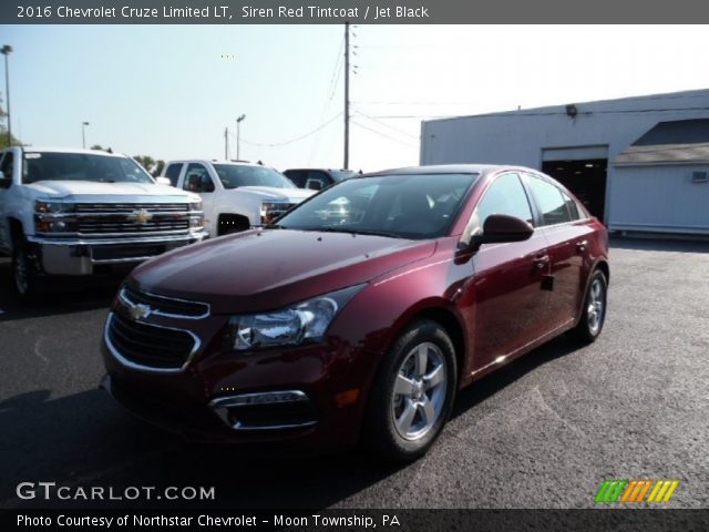 2016 Chevrolet Cruze Limited LT in Siren Red Tintcoat