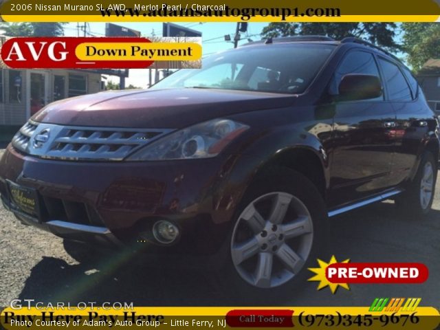 2006 Nissan Murano SL AWD in Merlot Pearl